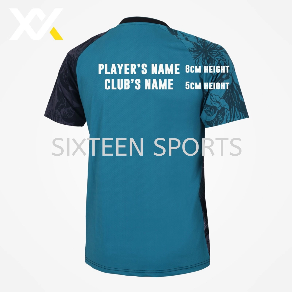 SHIRT+1 ROW PLAYER'S NAME+1 ROW CLUB NAME