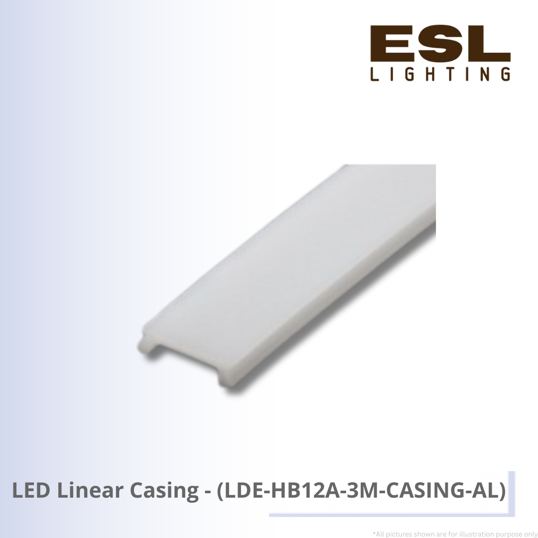 LED Linear Casing - LDE-HB12A-3M-CASING-AL