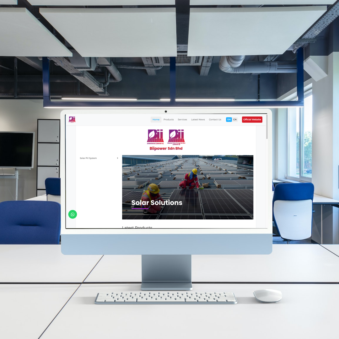 Solar energy systems Web Design | SEO | Digital Marketing | Johor Bahru, Johor