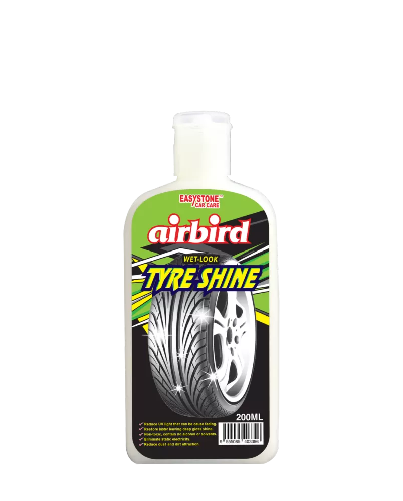 Airbird Wet-Look Tyre Shine 200ml (Car Care)