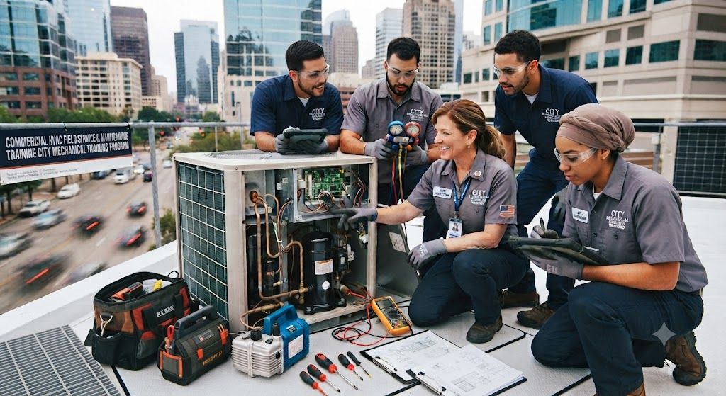 Commercial air conditioning field servicing course