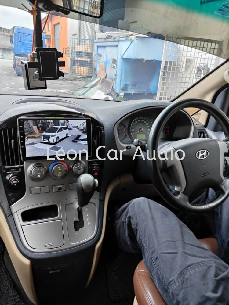 Leon Hyundai Starex oem 9" android wifi gps 360 camera player