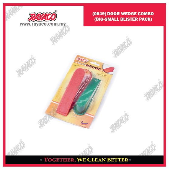 (0049) Door Wedge Combo (Big-small Blister Pack)