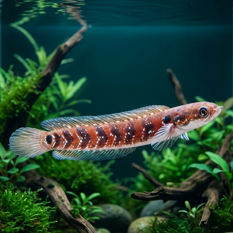 Channa Asiatica Red Spotted Kalimaya