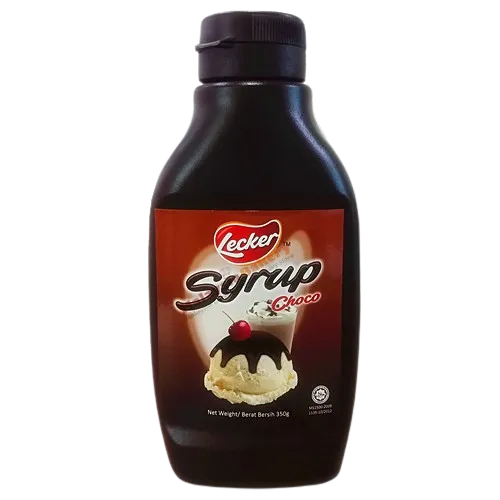 LECKER SYRUP - CHOCO 350G/ 1CTN