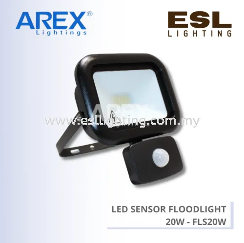 AREX LED SENSOR FLOODLIGHT 20W - FLS20W