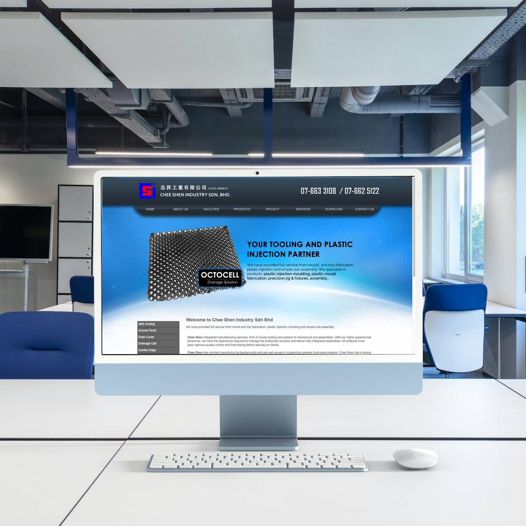 Plastic Injection Moulding Web Design | SEO | Digital Marketing | Johor