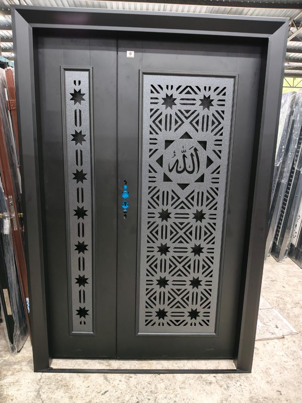 SAFETY DOOR 5X7 BLUE LC616-3 JAWI A BLUE RH