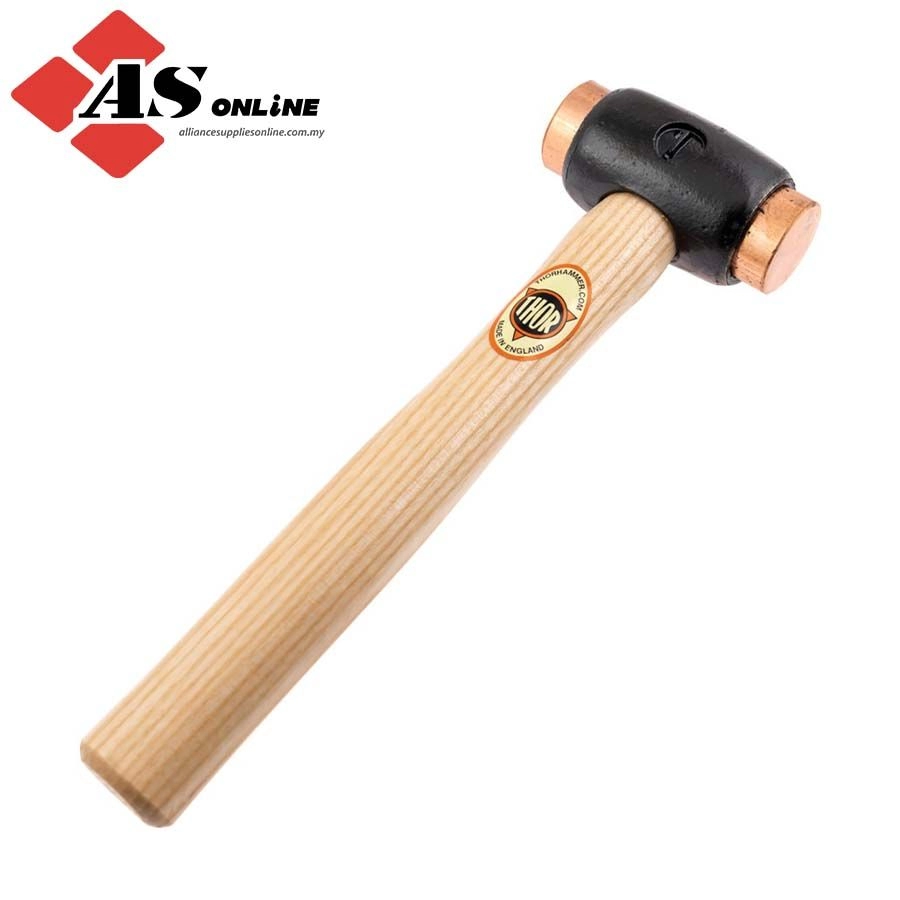 THOR Copper Hammer, 1260g, Wood Shaft, Replaceable Head / Model: THO5270162J