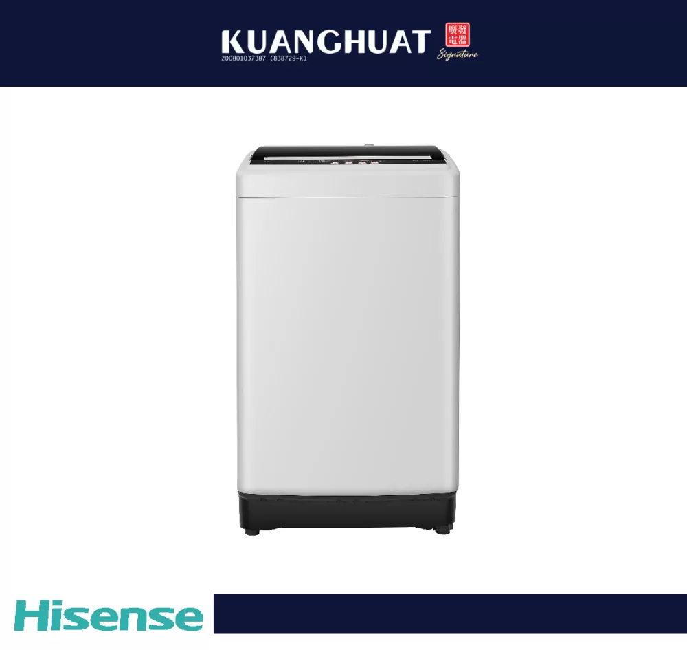 [PRE-ORDER 7 DAYS] HISENSE 8kg Top Load Washing Machine WTAR8011G
