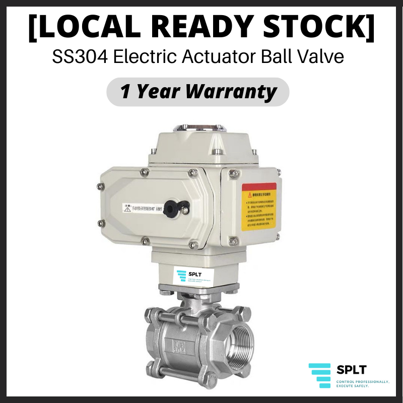 Electric Actuator on/off type with SS304 Ball Valve for Water/Oil/Gas