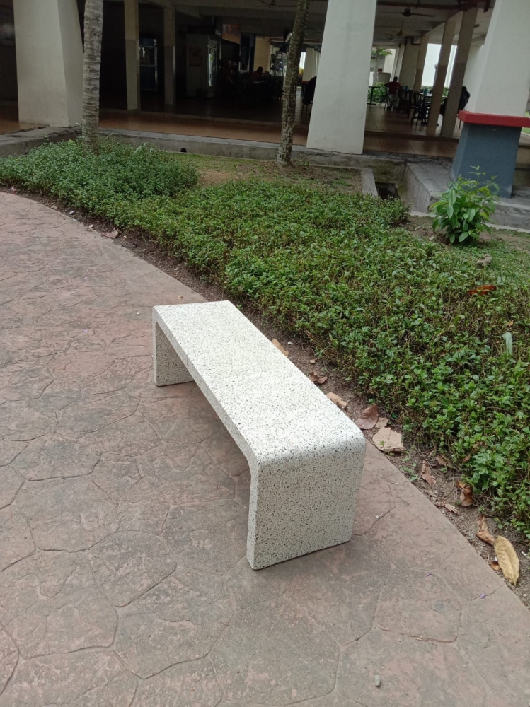 Stone Benches Concrete Bench | Terrazo Marble Bench For Outdoor ...