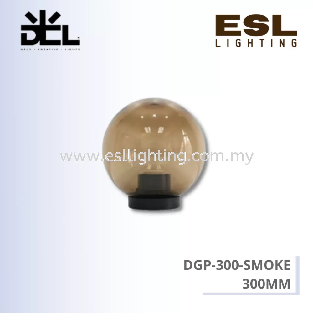 DCL OUTDOOR LIGHT DGP-300-SMOKE (300MM)