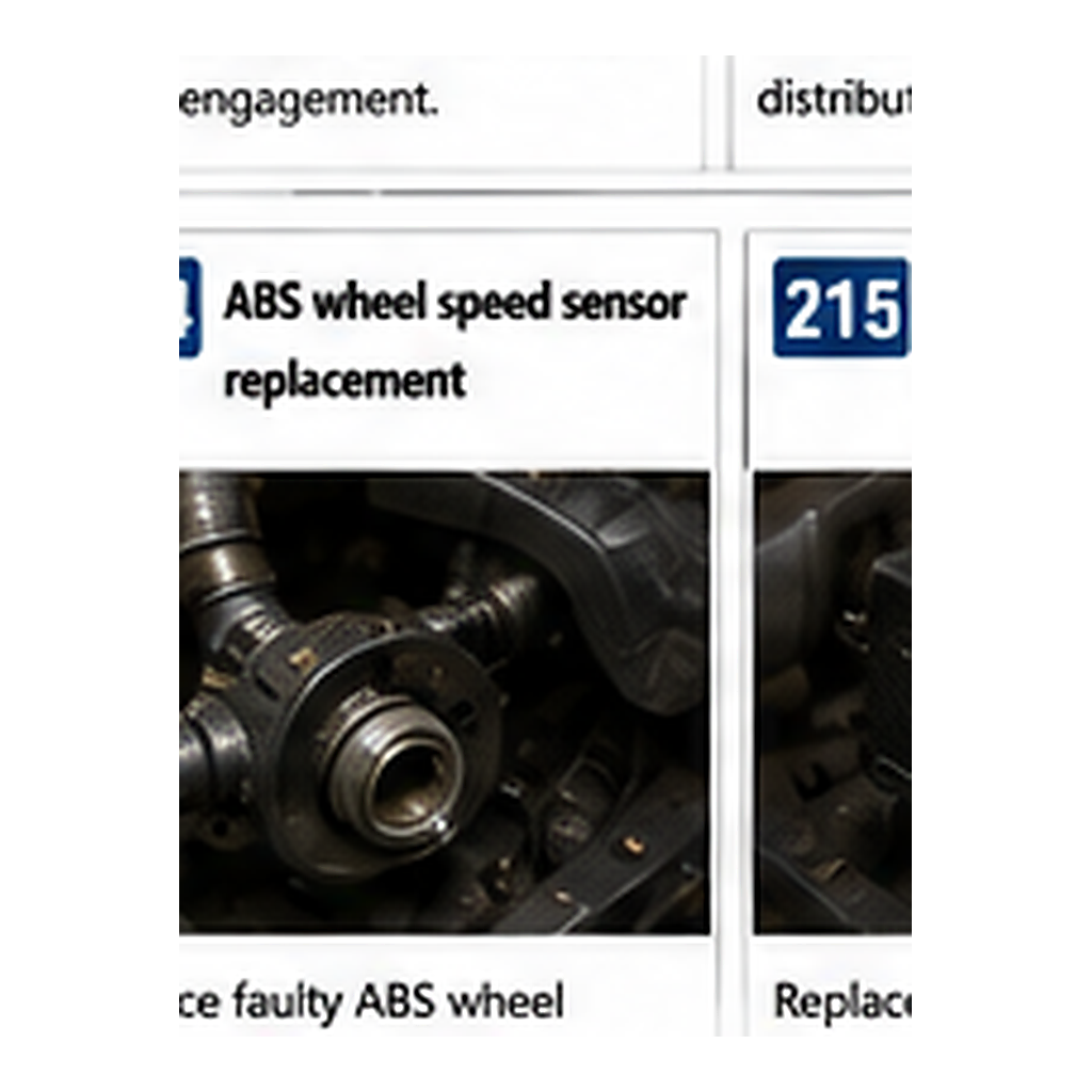 ABS Wheel Speed Sensor Replacement
