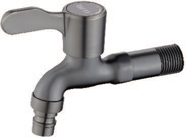 IT-013-GM Wall Hose Bib Tap – Premium Gun Metal Finish, Durable Outdoor Water Tap for Garden & Laundry Use
