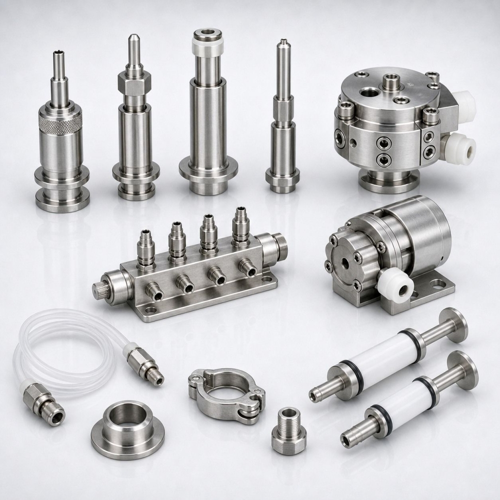 Filling machine parts