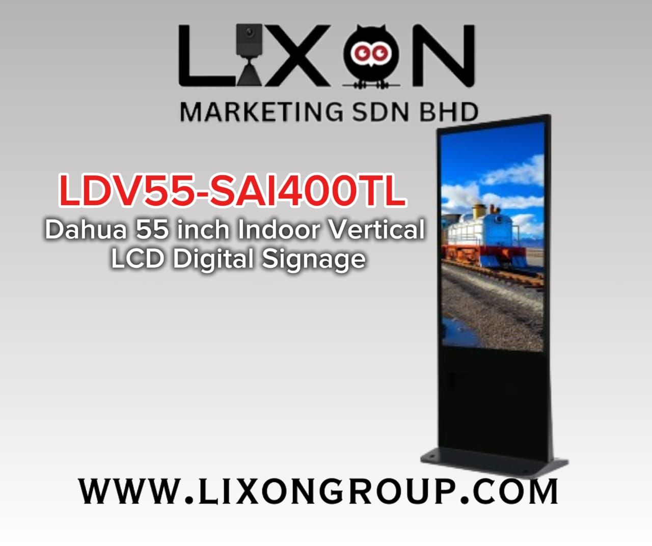 Dahua LDV55-SAI400TL 55 inch Indoor Vertical LCD Digital Signage