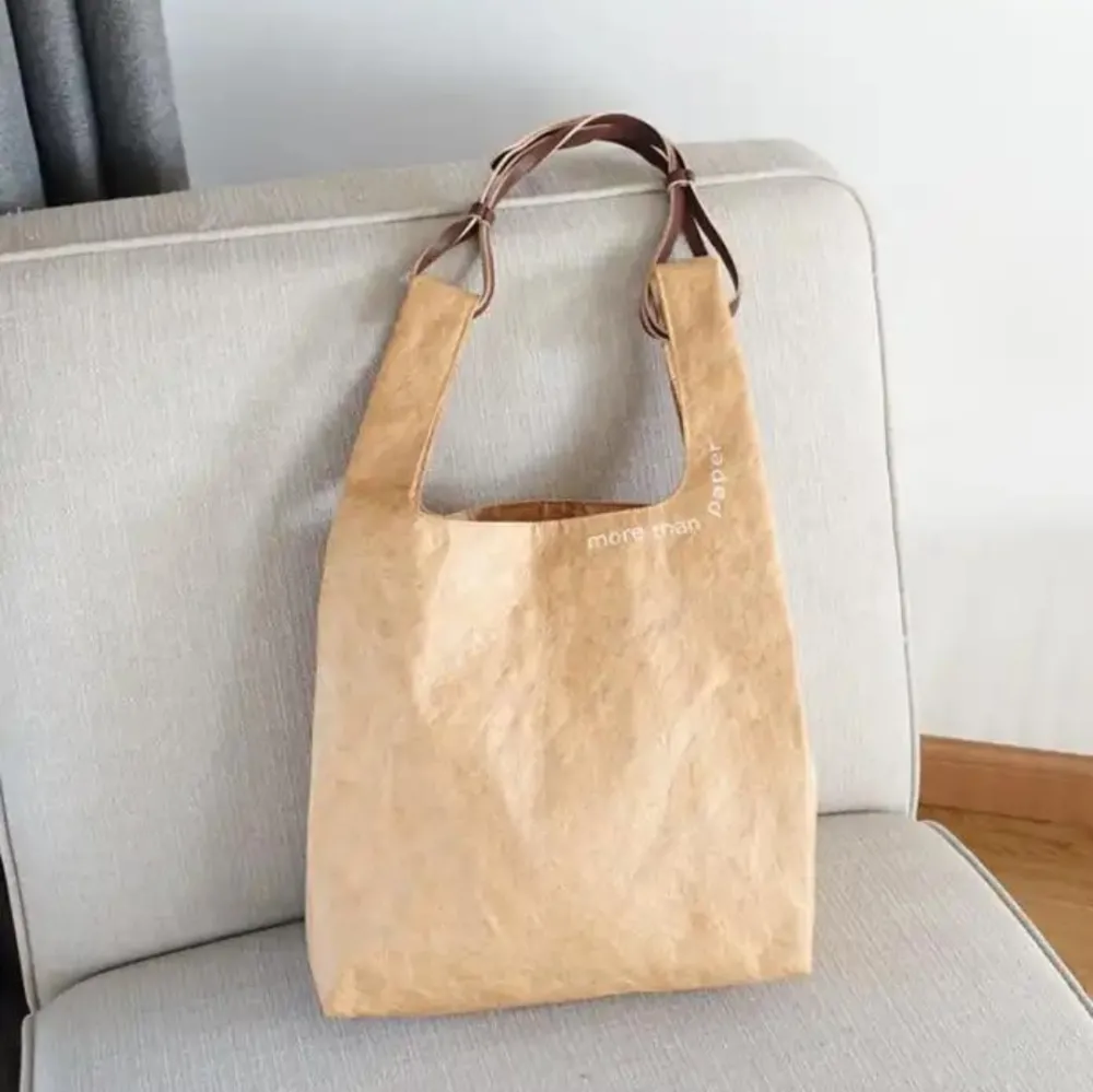 Eco Friendly Kraft Paper Tote Bag  02