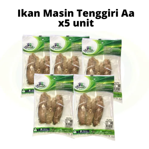 Ikan Masin Tenggiri Aa 60G RM 7.00X5 Pack C.Dwi Success