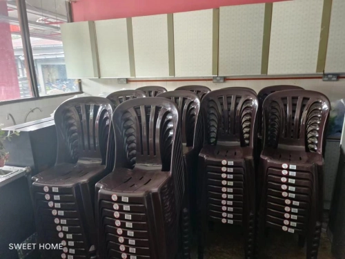 Brown Plastic Chair | Kerusi Plastik Coklat Koko | Heavy Duty Plastic Chair | Pembekal Kilang Kerusi Plastik | Plastic Chair Supplier Store | Penang | Ipoh | Chendering | Pattani | Gerik | Bagan | Lumut