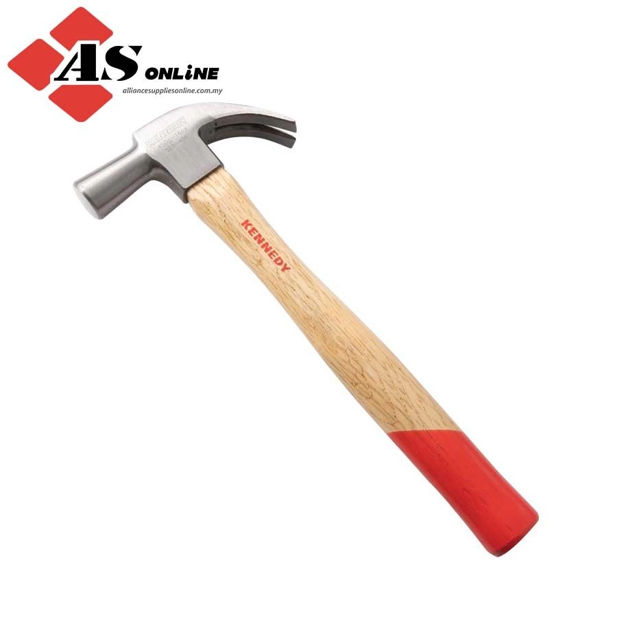 KENNEDY Claw Hammer, 16oz., Hardwood Shaft / Model: KEN5254060K