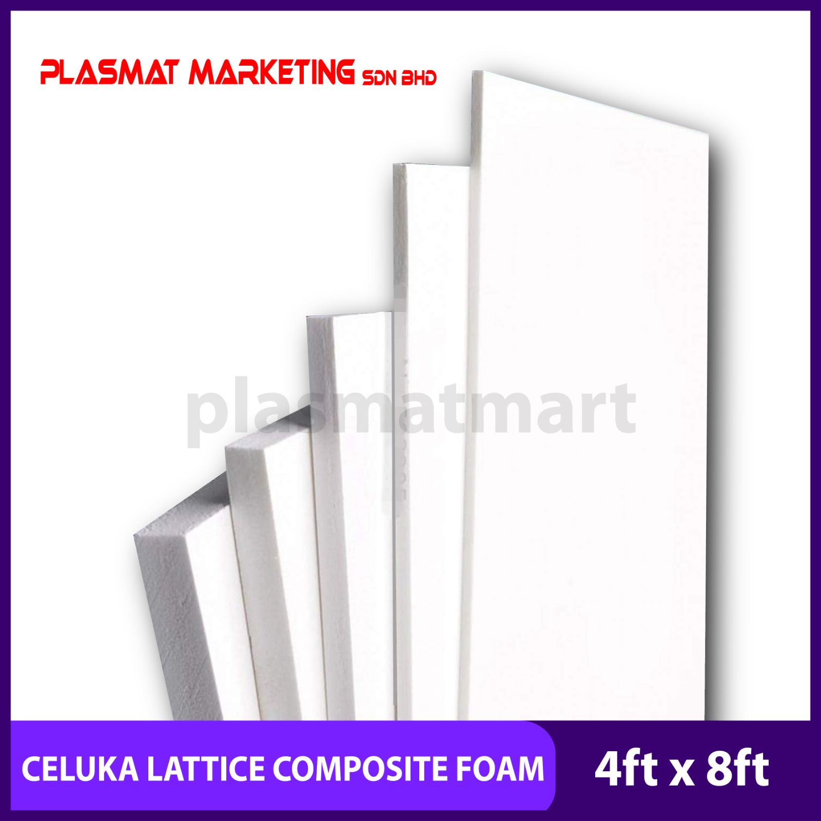CELUKA LATTICE COMPOSITE WHITE CLC (PVC FOAM WHITE BOARD)