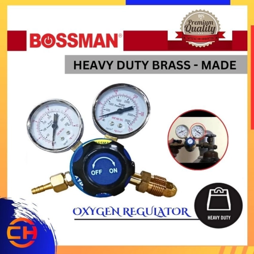 BOSSMAN WELDING ACCESSORIES BBO 130 HEAVY DUTY BRASS - MADE OXYGEN REGULATOR