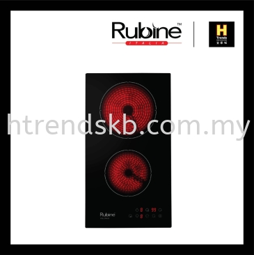 Rubine Vulcan Series Build In Ceramic Hob RCE-VULCAN30-BL