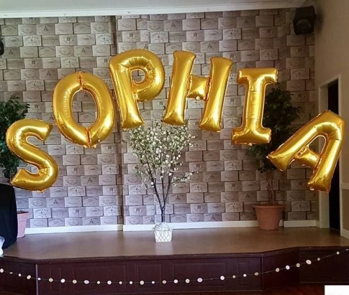 40inch Foil Balloon Alphabet S - Gold (FB-40-SG)