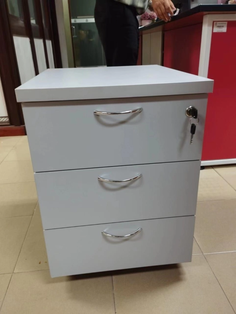 4 Drawer Steel Metal Filing Cabinet | Mobile Pedestal Office Table | Office Metal Locker Cabinet | Office Furniture Penang | Pembekal Perabot Pejabat | KL | Klang | Johor | Pahang | Perak