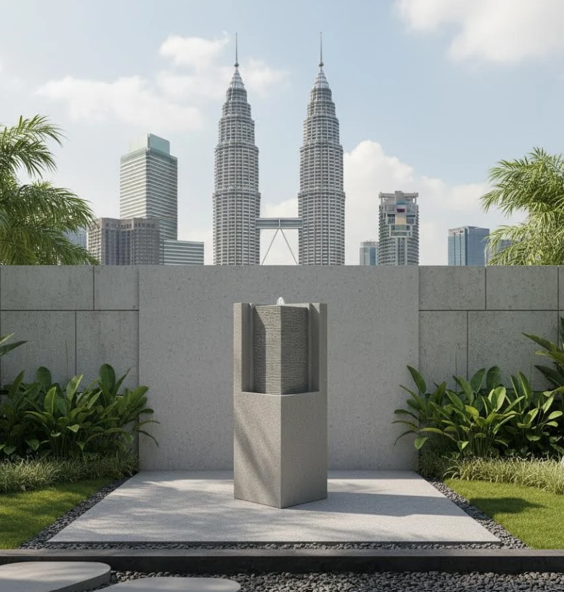 Affordable Outdoor Water Fountain Malaysia PC1247-59167 马来西亚价格实惠的户外喷泉 Air Pancut Luaran Malaysia Mampu Milik
