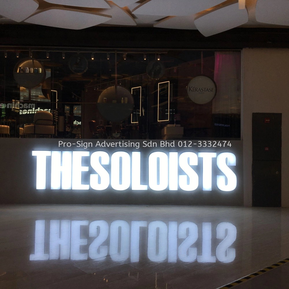 ACRYLIC BOX UP LED FRONT LIT (THE SOLOISTS, GENTING, 2020)