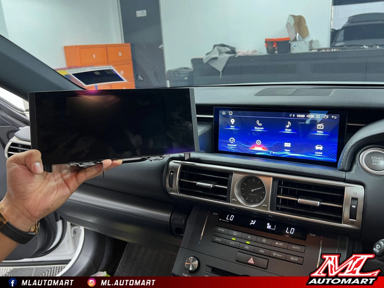Lexus IS250 XE30 Android Monitor