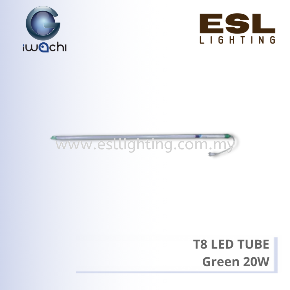 IWACHI T8 LED TUBE GREEN 20W