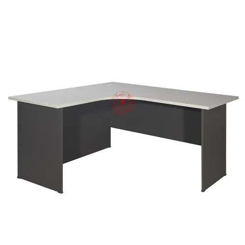 1800mmx1500mm L Shape Office Table | Meja Pejabat L Shape | Meja Office