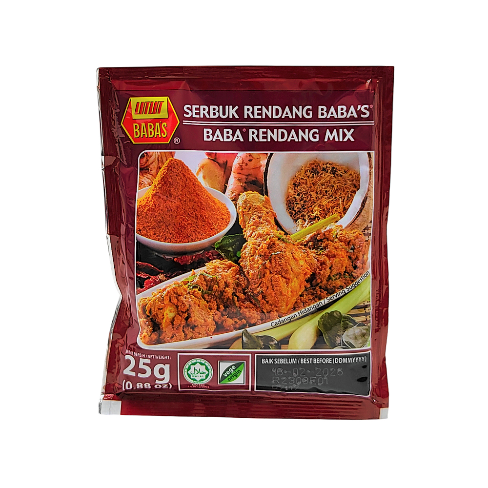 Babas Serbuk Rendang / Rendang Mix 25g