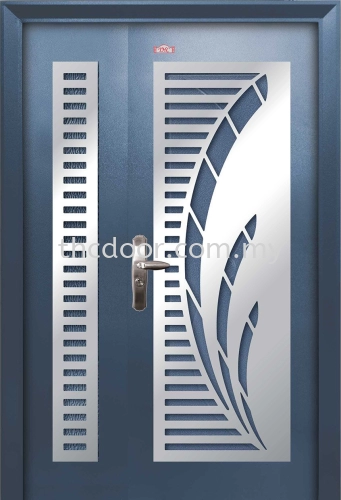 AP4-SS869 Security Door (Stainless Steel Grille)  