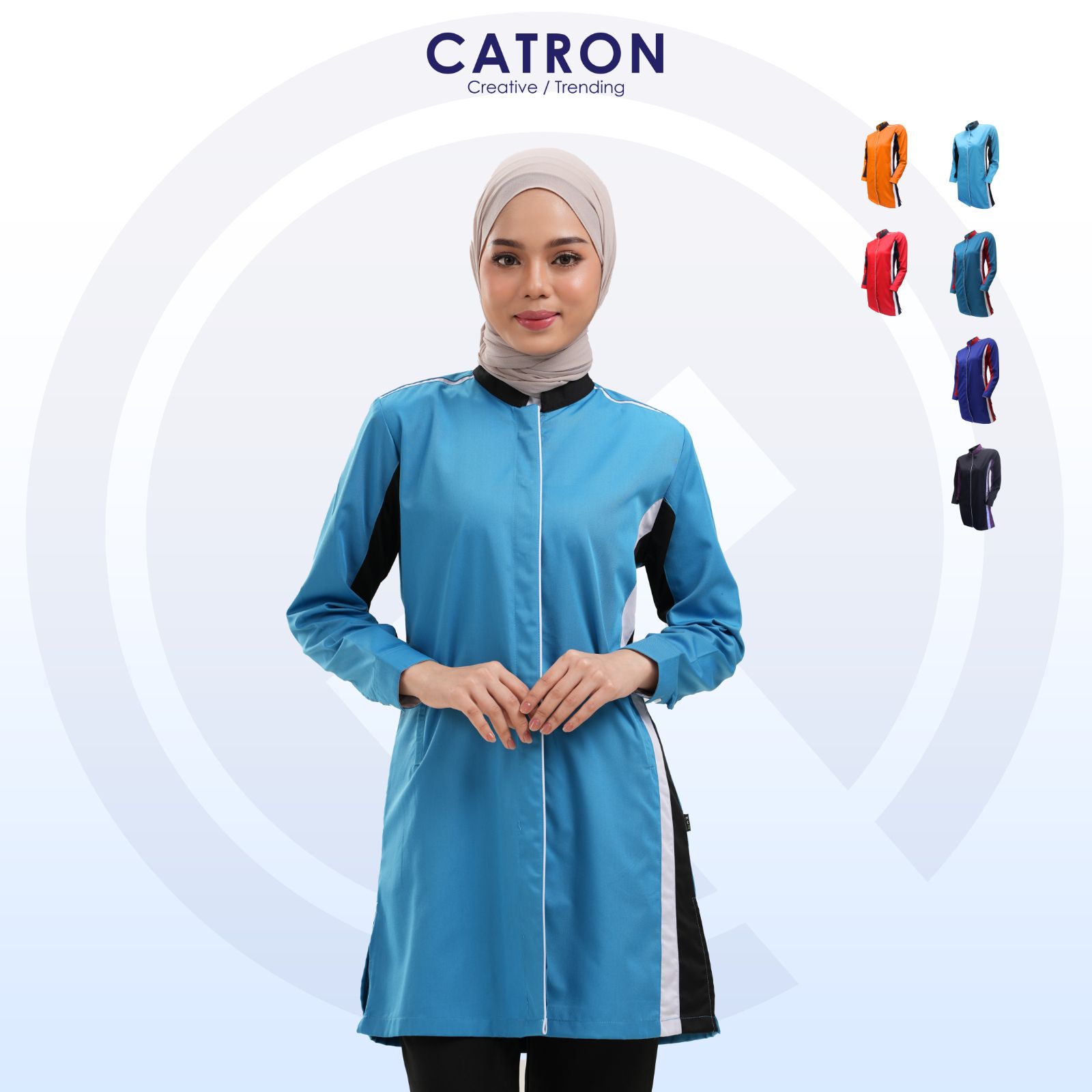FC 1093 Polycotton Muslimah Corporate Shirt