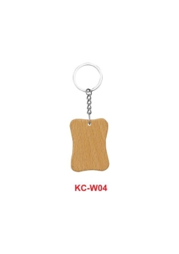 Wooden Keychain - KC-W04(c/wbox