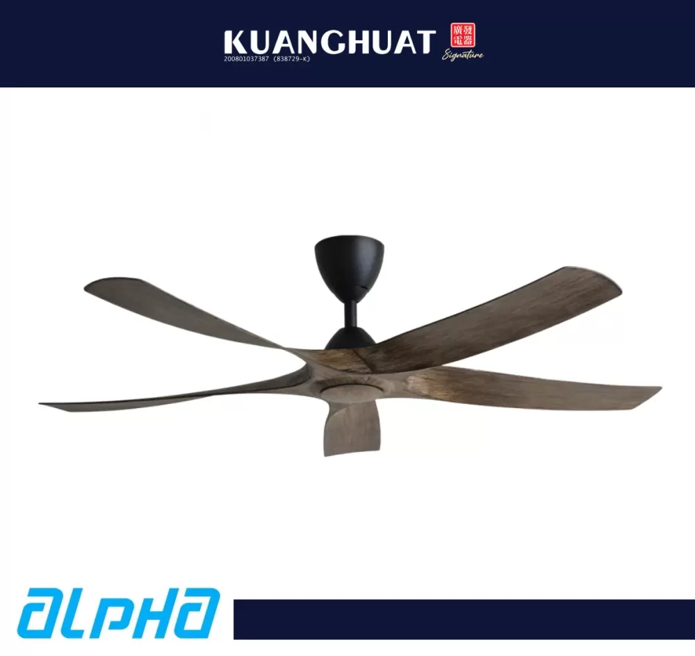 [PRE-ORDER 7 DAYS] ALPHA 56" ALKOVA Series Ceiling Fan AXIS-5B/56