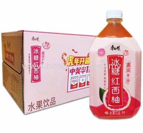 KANG SHI FU 1L-ROCK SUGAR RED GRAPEFRUIT康师傅 冰糖红西柚(12*1L)