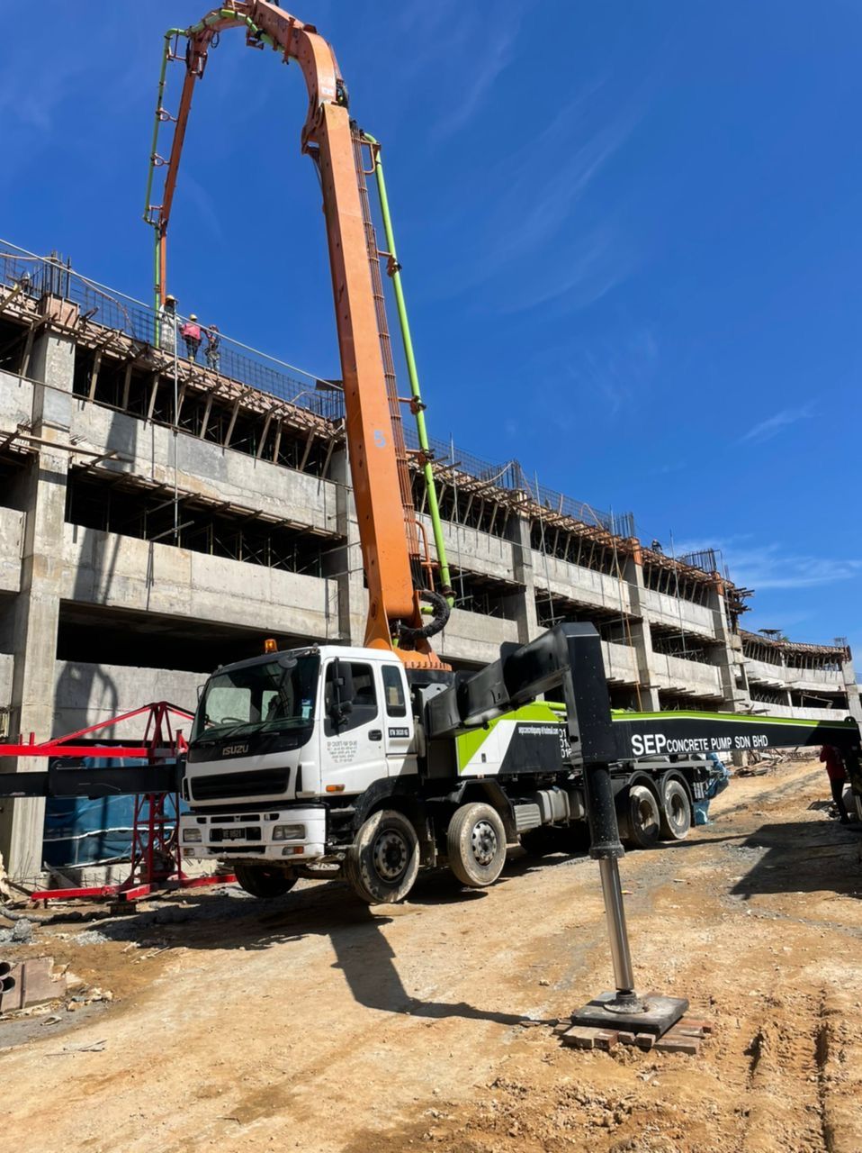 High-Rise Concrete Pump