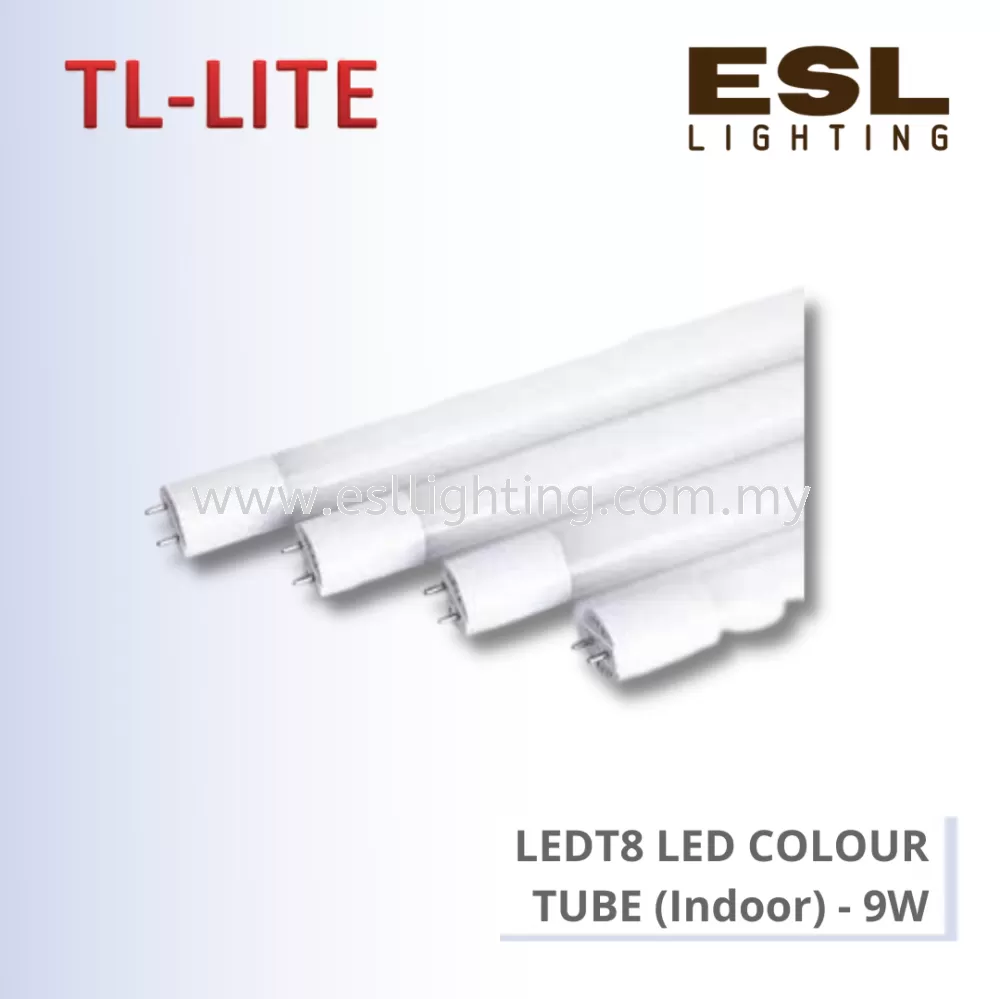 TL-LITE TUBE - LED T8 LED COLOUR TUBE (Indoor) (2FT) - 9W