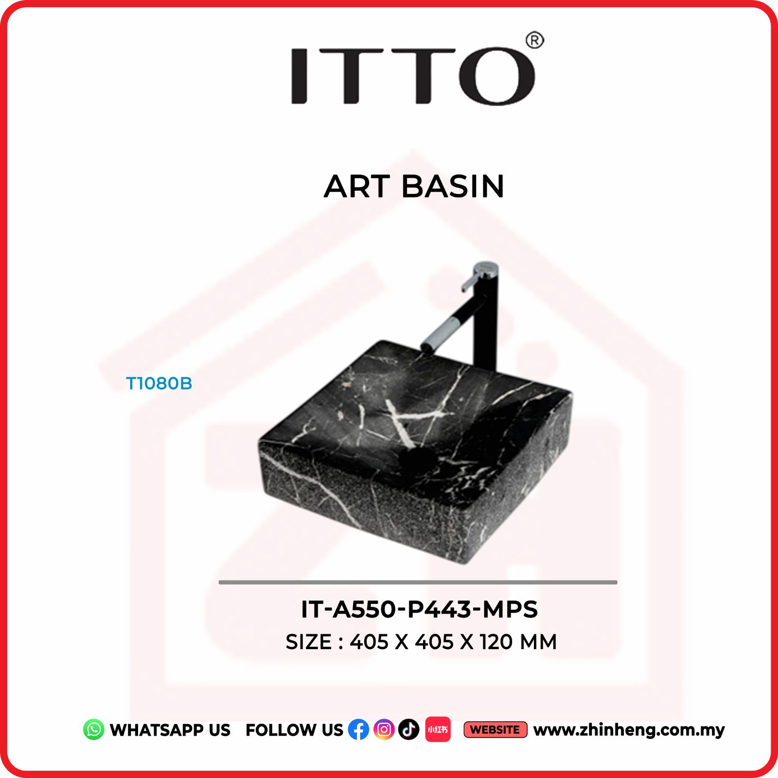 ITTO ART BASIN IT-A550-P344-MPS