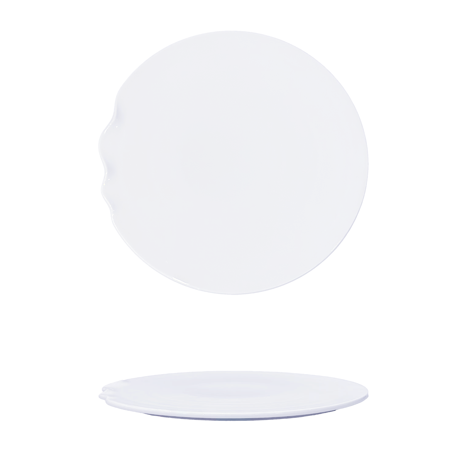 YGB-10.5'' -round-plate-月光白-10.5-圆平板