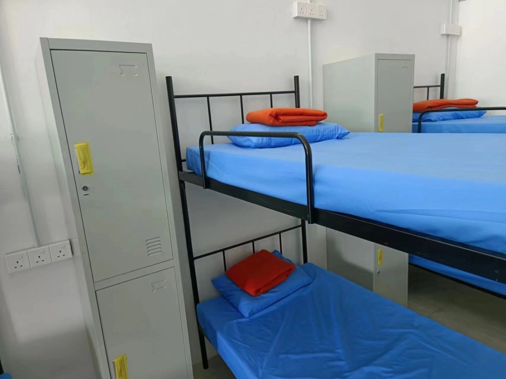 Double Decker Metal Bed | Single Mattress For Dormitory Hostel | Bedsheets Pillow Cases | Metal Locker | JTK APPROVED Hostel Furniture | KL | Sungai Buloh | Penang | Kulim | Kedah | Lunas | Pontian | Kuantan | Port Dickson | Taiping | Tapah | Lumut