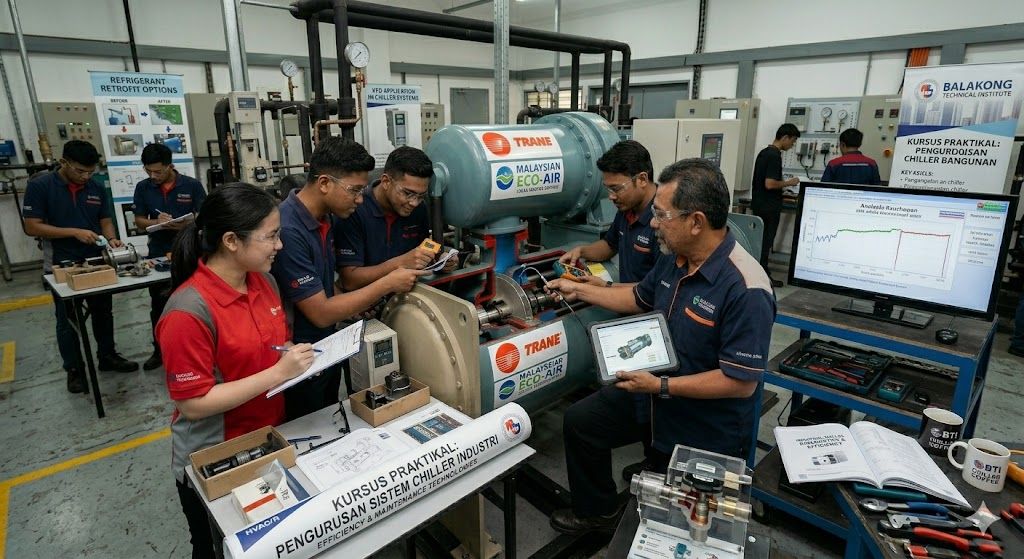 Industrial building service chiller course