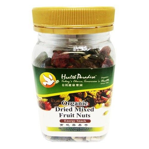 PARADISE ORG MIXED DRIED FRUITS & NUTS - 200GM