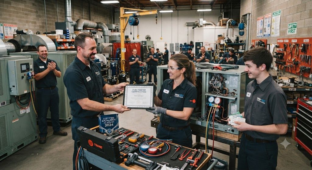 Air conditioning workshop certification