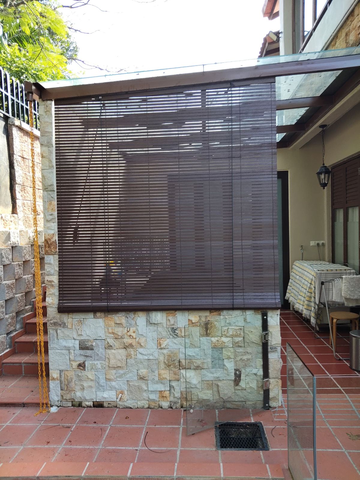 Outdoor Wooden Blind